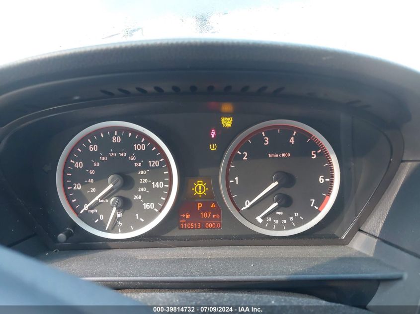 2007 BMW 550I VIN: WBANB53577CP06358 Lot: 39814732