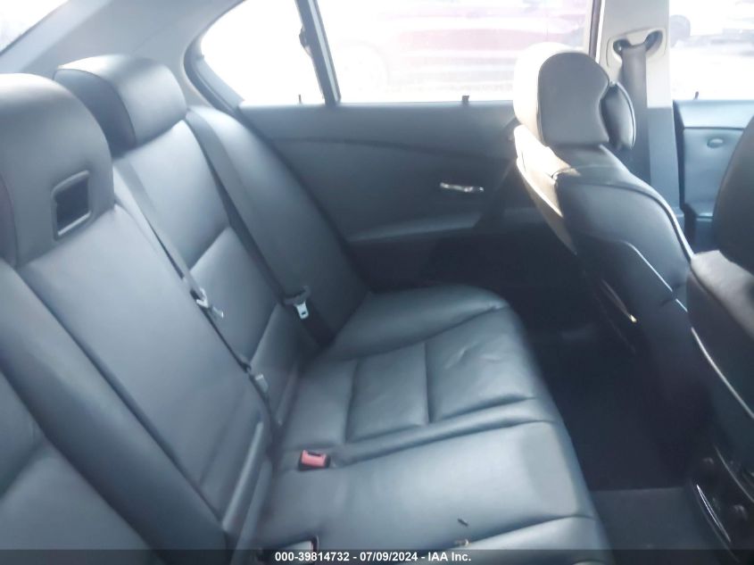 2007 BMW 550I VIN: WBANB53577CP06358 Lot: 39814732