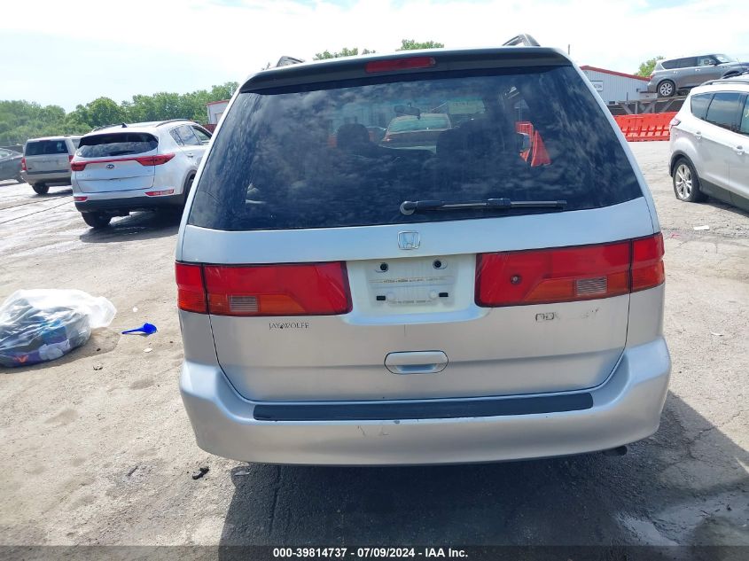 2001 Honda Odyssey Ex VIN: 2HKRL18631H531923 Lot: 39814737