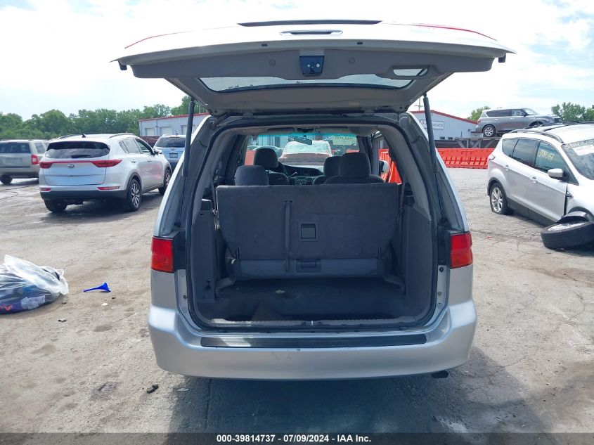 2001 Honda Odyssey Ex VIN: 2HKRL18631H531923 Lot: 39814737