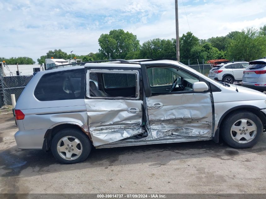 2001 Honda Odyssey Ex VIN: 2HKRL18631H531923 Lot: 39814737