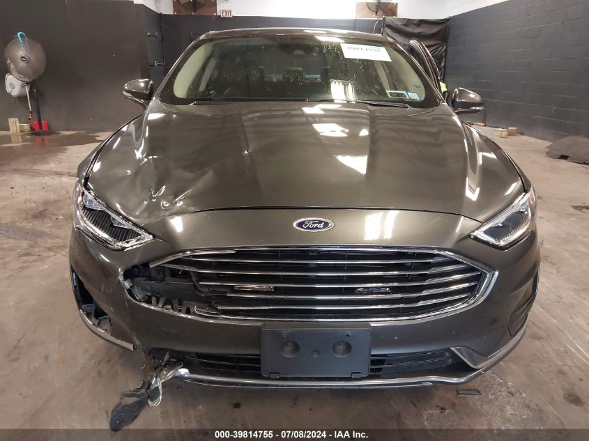 2020 Ford Fusion Sel VIN: 3FA6P0CD2LR101345 Lot: 39814755