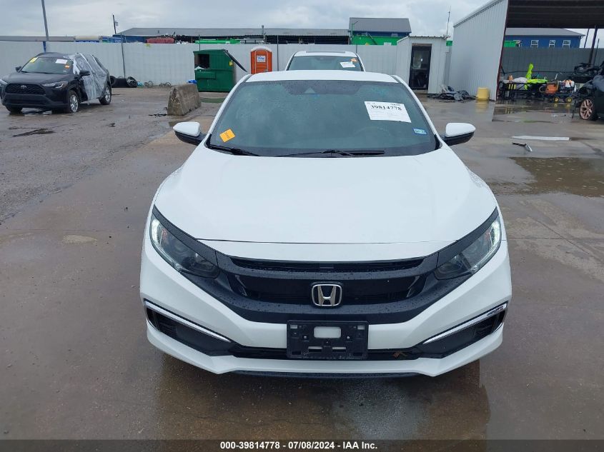 2019 Honda Civic Lx VIN: 2HGFC4B66KH306694 Lot: 39814778