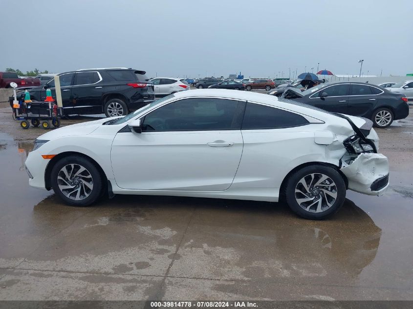 2019 Honda Civic Lx VIN: 2HGFC4B66KH306694 Lot: 39814778