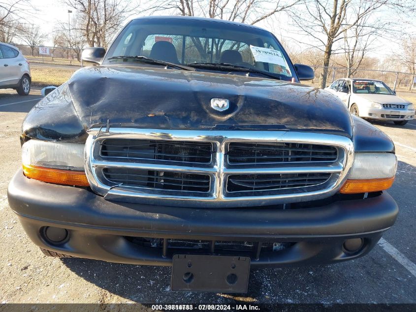 2004 Dodge Dakota VIN: 1D7FL16K34S573782 Lot: 39814783