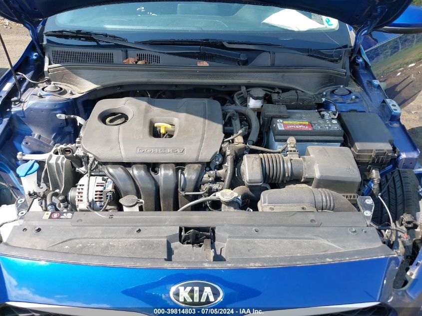 2021 Kia Forte Lxs VIN: 3KPF24AD8ME309418 Lot: 39814803