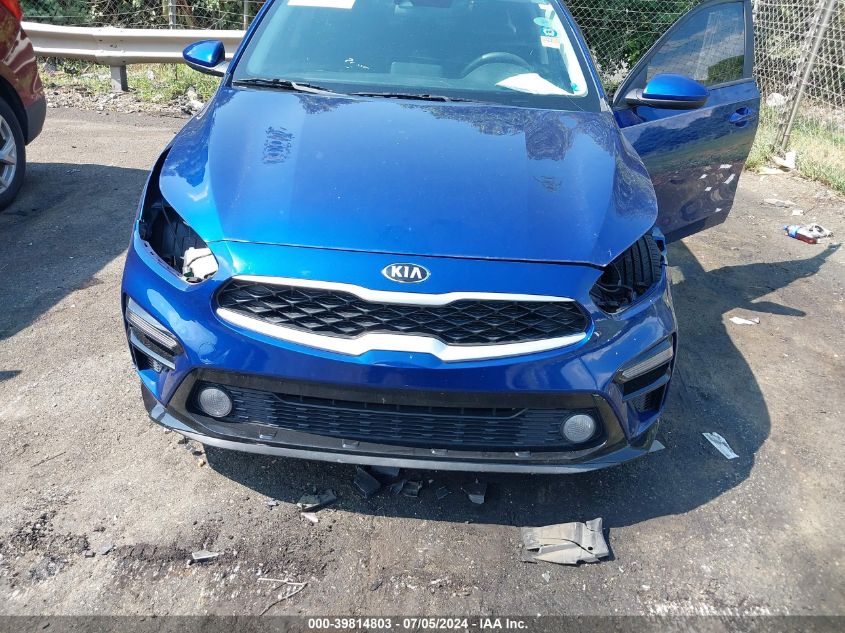 2021 Kia Forte Lxs VIN: 3KPF24AD8ME309418 Lot: 39814803