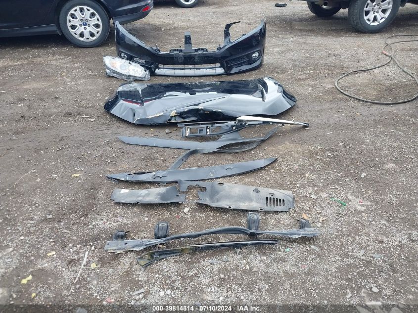 2018 Honda Civic Ex-L VIN: JHMFC1F78JX021343 Lot: 39814814