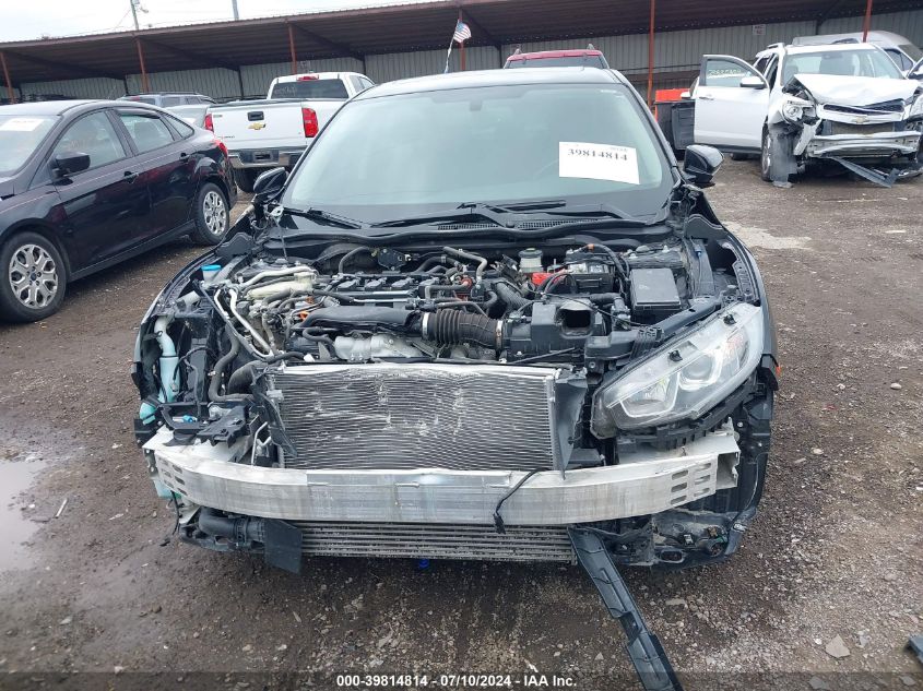 2018 Honda Civic Ex-L VIN: JHMFC1F78JX021343 Lot: 39814814