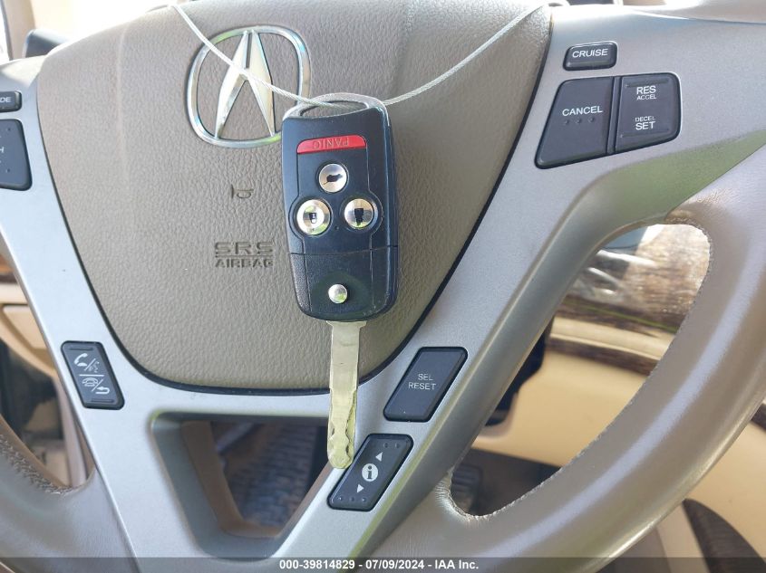 2012 Acura Mdx VIN: 2HNYD2H23CH530398 Lot: 39814829