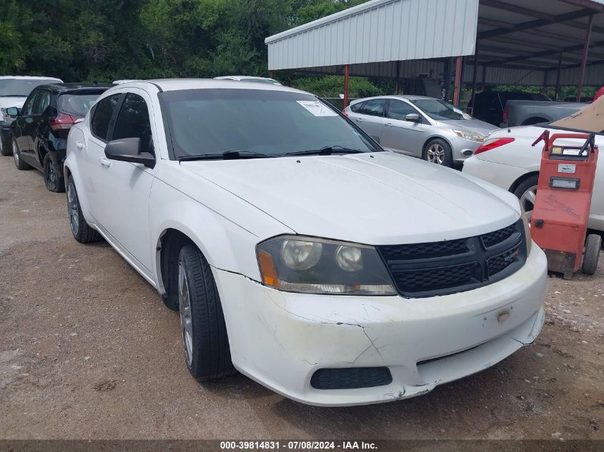 2014 Dodge Avenger Se VIN: 1C3CDZAB6EN148755 Lot: 39814831