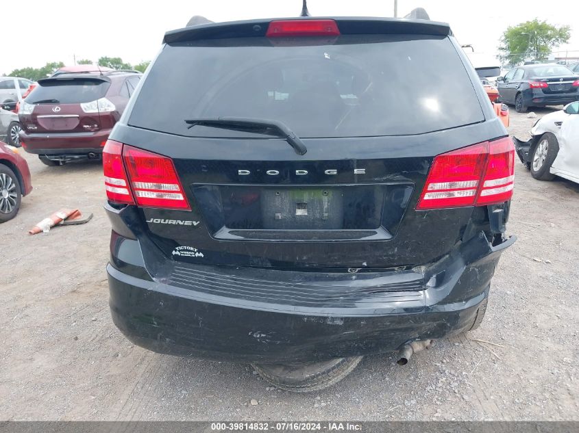 2017 Dodge Journey Se VIN: 3C4PDCAB2HT568463 Lot: 39814832