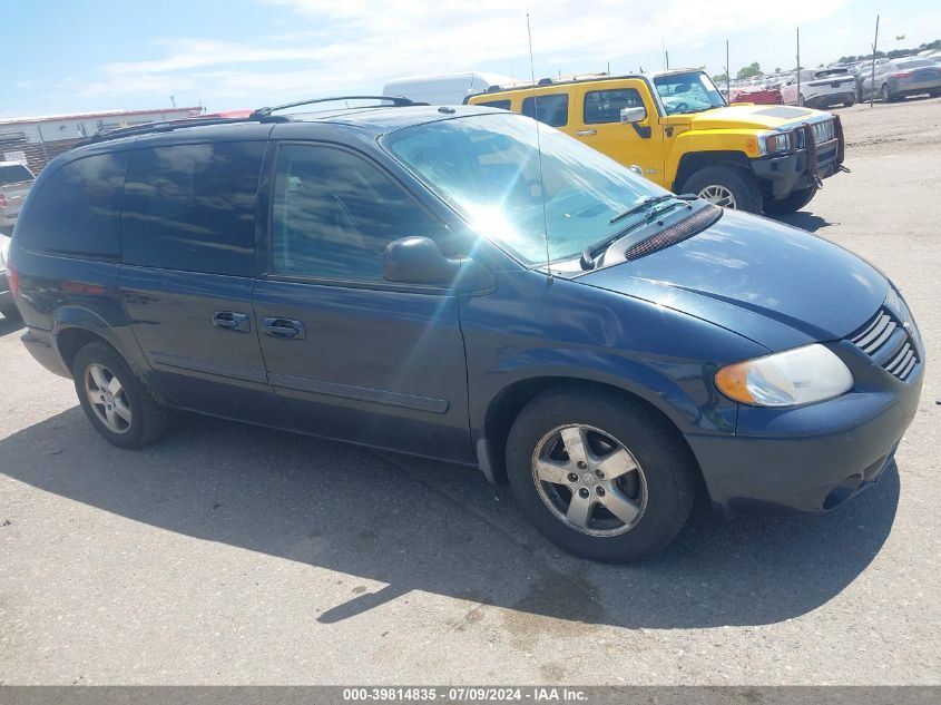 2007 Dodge Grand Caravan Sxt VIN: 2D4GP44L77R131189 Lot: 39814835