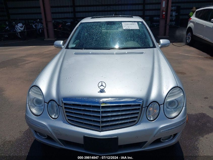 2007 Mercedes-Benz E 350 VIN: WDBUF56X67B013012 Lot: 39814847