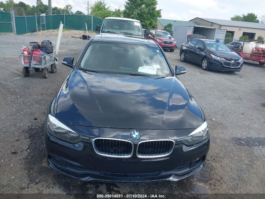 2017 BMW 320I xDrive VIN: WBA8A3C52HK691196 Lot: 39814851