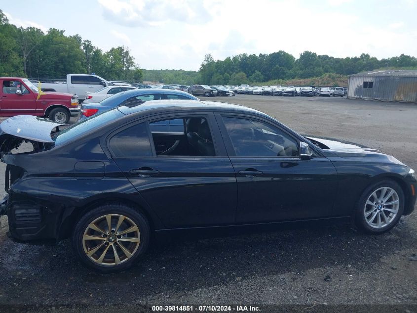 2017 BMW 320I xDrive VIN: WBA8A3C52HK691196 Lot: 39814851