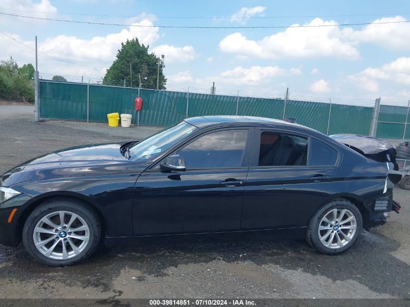 2017 BMW 320I xDrive VIN: WBA8A3C52HK691196 Lot: 39814851