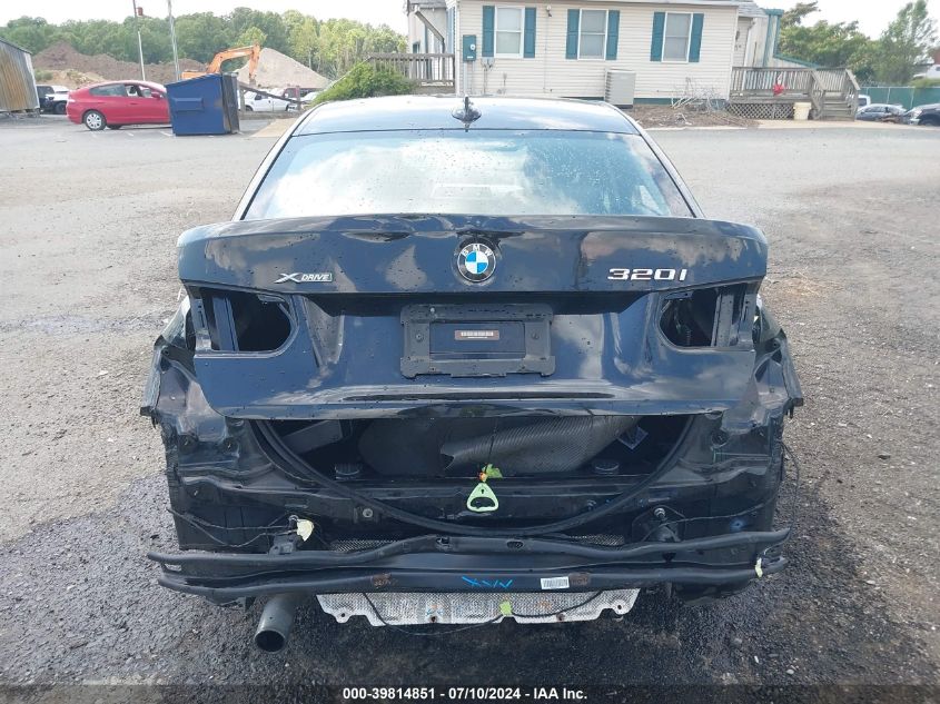 2017 BMW 320I xDrive VIN: WBA8A3C52HK691196 Lot: 39814851