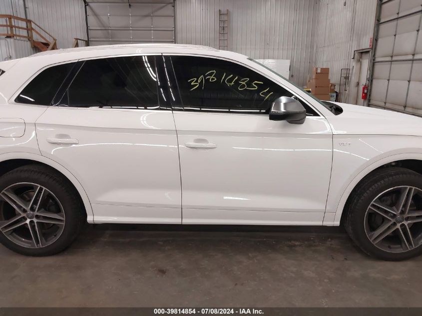 2018 Audi Sq5 3.0T Premium Plus VIN: WA1A4AFY4J2144209 Lot: 39814854