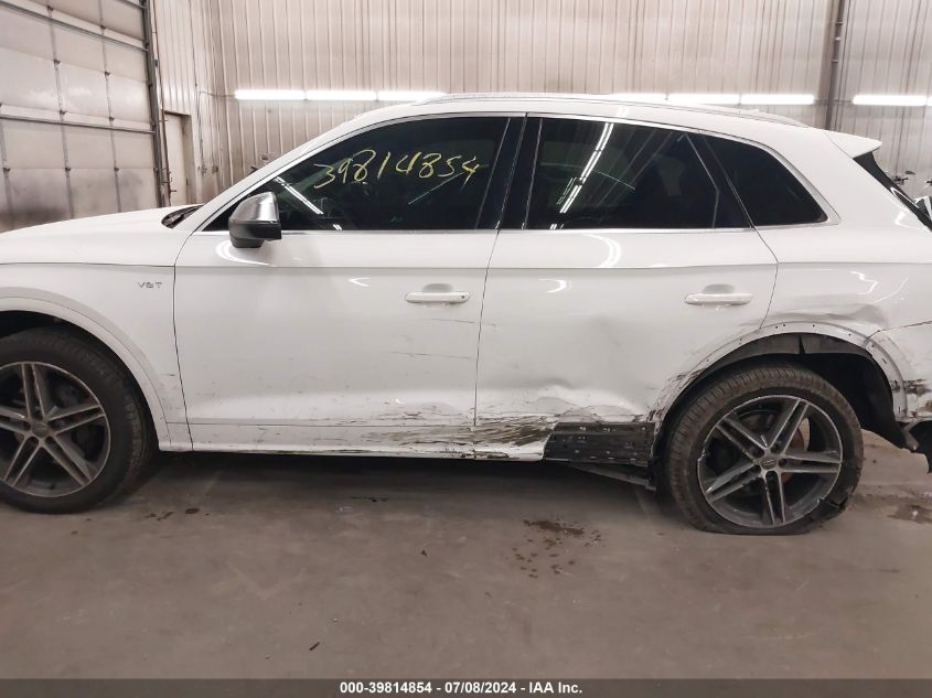 2018 Audi Sq5 3.0T Premium Plus VIN: WA1A4AFY4J2144209 Lot: 39814854