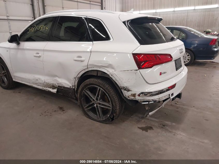 2018 Audi Sq5 3.0T Premium Plus VIN: WA1A4AFY4J2144209 Lot: 39814854