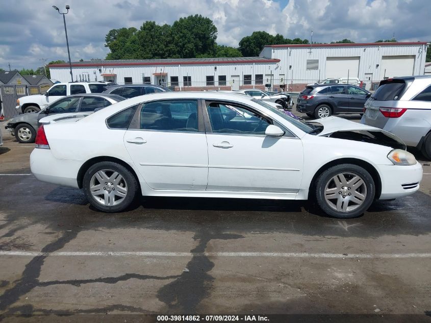 2012 Chevrolet Impala Lt VIN: 2G1WG5E32C1120633 Lot: 39814862