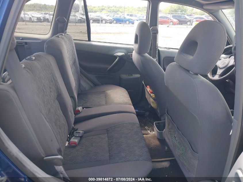 2002 Toyota Rav4 VIN: JTEGH20V126001314 Lot: 39814872