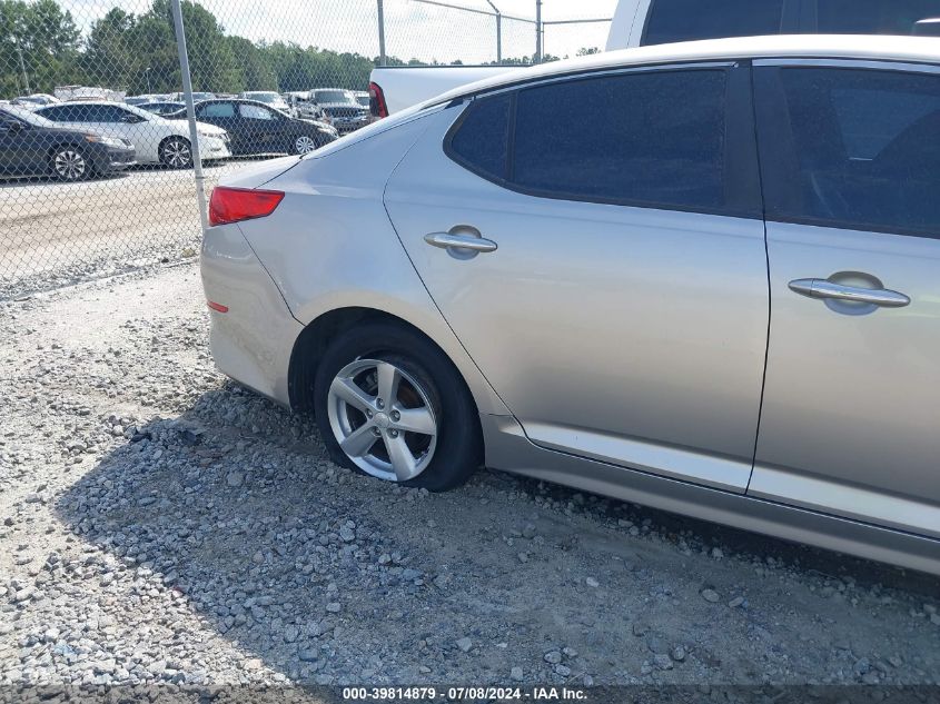 2015 Kia Optima Lx VIN: 5XXGM4A78FG447866 Lot: 39814879