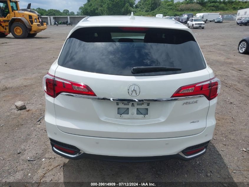 2018 Acura Rdx Advance Package VIN: 5J8TB4H76JL003132 Lot: 39814909