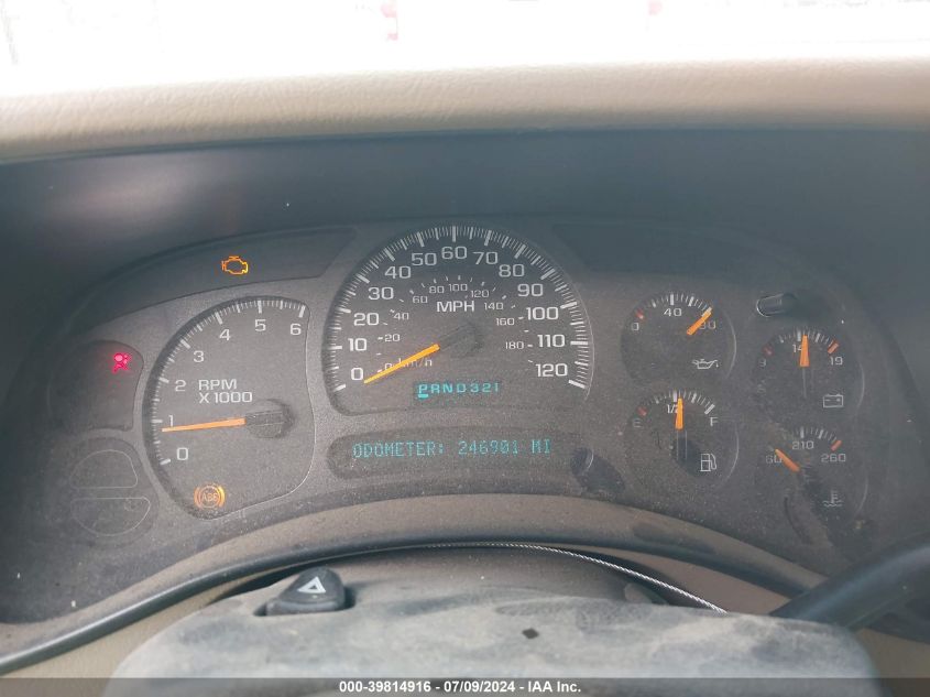 2003 Chevrolet Tahoe K1500 VIN: 1GNEK13Z43J291351 Lot: 39814916