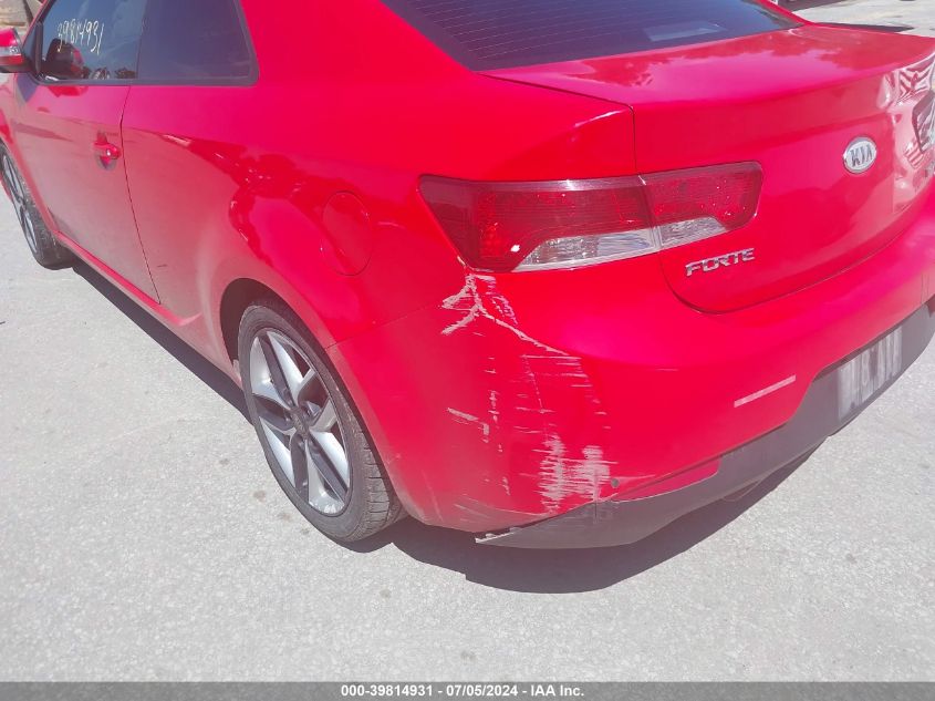 2010 Kia Forte Koup Sx VIN: KNAFW6A30A5157159 Lot: 39814931