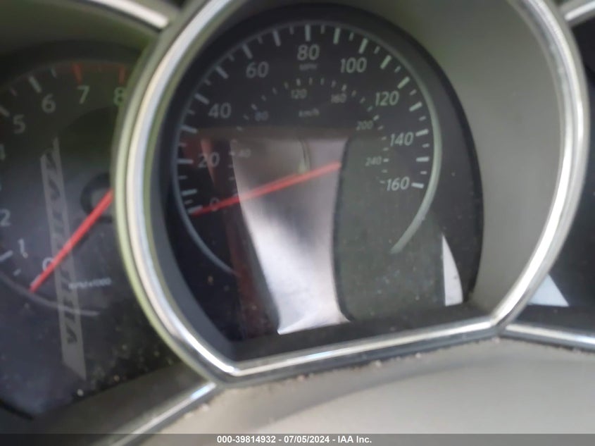 2012 Nissan Murano Sv VIN: JN8AZ1MU9CW104344 Lot: 39814932