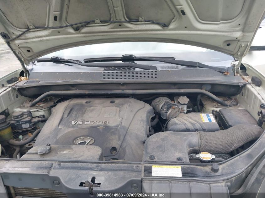 2007 Hyundai Tucson Limited/Se VIN: KM8JN12D57U575401 Lot: 39814983