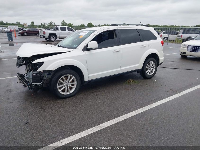 VIN 3C4PDDBG6HT592605 2017 Dodge Journey, Sxt Awd no.2