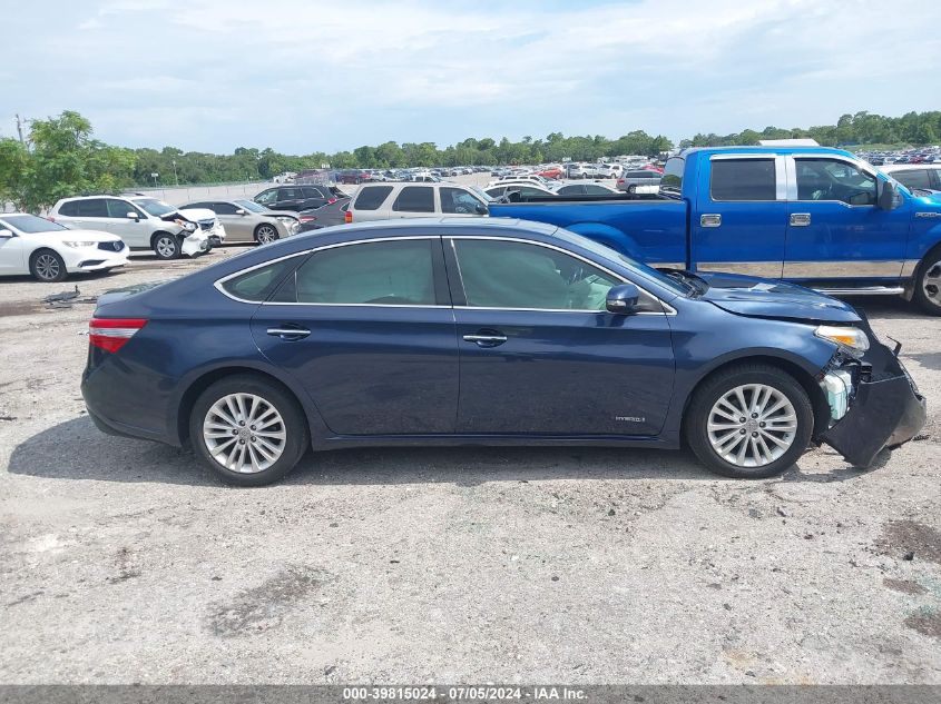 2015 Toyota Avalon Hybrid Xle Touring VIN: 4T1BD1EB4FU048031 Lot: 39815024