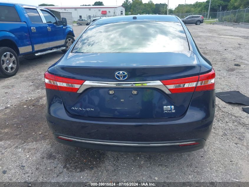 2015 Toyota Avalon Hybrid Xle Touring VIN: 4T1BD1EB4FU048031 Lot: 39815024