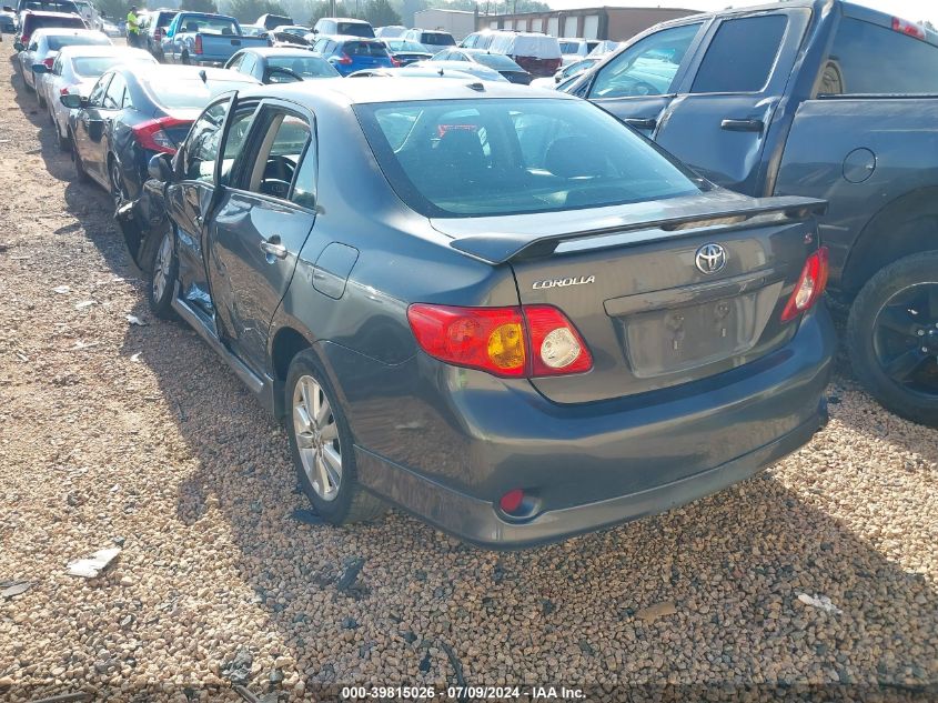 2010 Toyota Corolla S/Le/Xle VIN: 2T1BU4EE0AC485949 Lot: 39815026