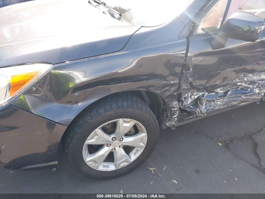 2015 Subaru Forester 2.5I Premium VIN: JF2SJAFC5FH824181 Lot: 39815029