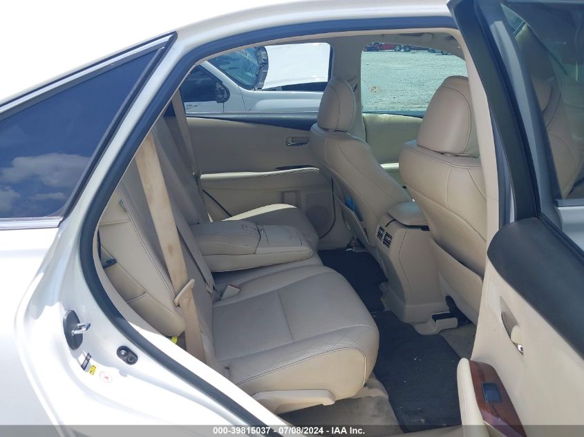 2013 Lexus Rx 350 VIN: 2T2ZK1BA7DC108586 Lot: 39815037