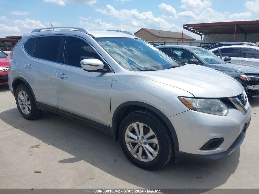 KNMAT2MT5GP607301 2016 NISSAN ROGUE - Image 1