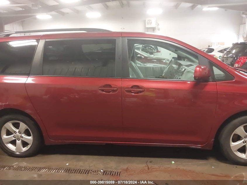 2012 Toyota Sienna Le V6 8 Passenger VIN: 5TDKK3DC7CS219659 Lot: 39815059