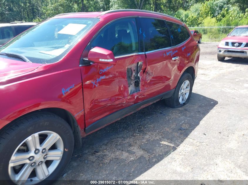 2014 Chevrolet Traverse Lt VIN: 1GNKRHKD5EJ164043 Lot: 39815072