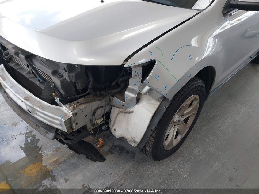 2012 Ford Edge Sel VIN: 2FMDK3J98CBA11594 Lot: 39815080