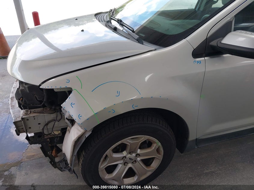 2012 Ford Edge Sel VIN: 2FMDK3J98CBA11594 Lot: 39815080