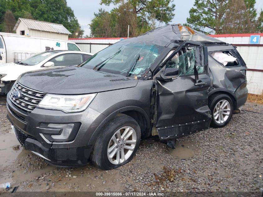 1FM5K7D81HGA54740 2017 FORD EXPLORER - Image 2