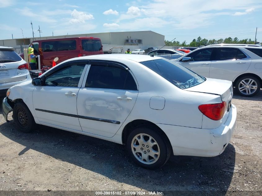 2003 Toyota Corolla Ce VIN: 1NXBR32E73Z142198 Lot: 39815102