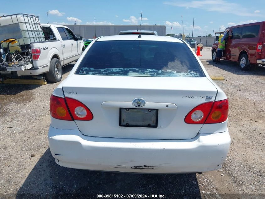 2003 Toyota Corolla Ce VIN: 1NXBR32E73Z142198 Lot: 39815102