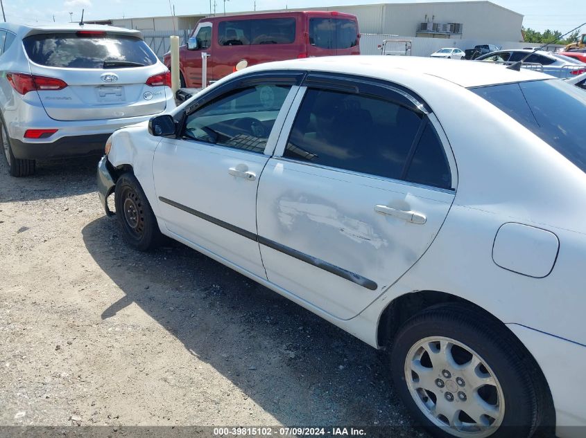 2003 Toyota Corolla Ce VIN: 1NXBR32E73Z142198 Lot: 39815102