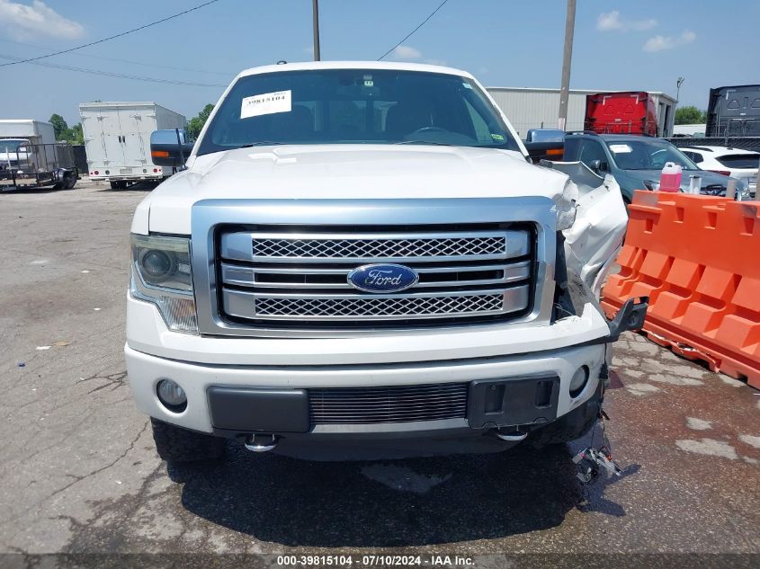 2013 Ford F-150 Platinum VIN: 1FTFW1ET6DFC65266 Lot: 39815104