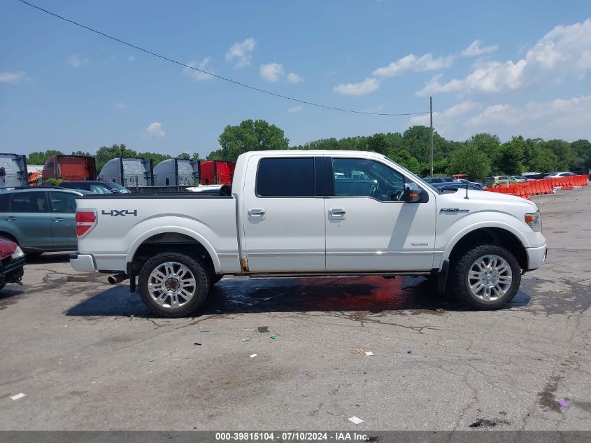 2013 Ford F-150 Platinum VIN: 1FTFW1ET6DFC65266 Lot: 39815104